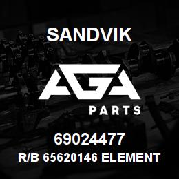 69024477 Sandvik R/B 65620146 ELEMENT, FUEL FILTER RB | AGA Parts