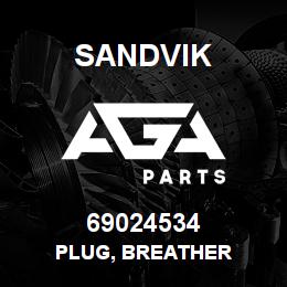 69024534 Sandvik PLUG, BREATHER | AGA Parts