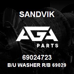69024723 Sandvik B/U WASHER R/B 69029328 RB | AGA Parts