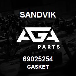 69025254 Sandvik GASKET | AGA Parts