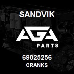 69025256 Sandvik CRANKS | AGA Parts