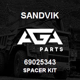 69025343 Sandvik SPACER KIT | AGA Parts