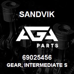 69025456 Sandvik GEAR, INTERMEDIATE SEE I/M | AGA Parts