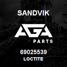 69025539 Sandvik LOCTITE | AGA Parts