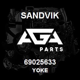 69025633 Sandvik YOKE | AGA Parts
