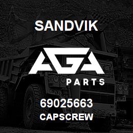 69025663 Sandvik CAPSCREW | AGA Parts