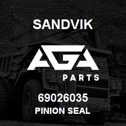 69026035 Sandvik PINION SEAL | AGA Parts