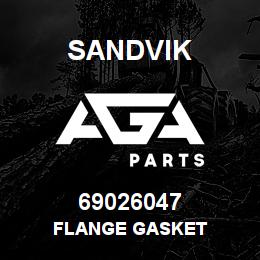 69026047 Sandvik FLANGE GASKET | AGA Parts