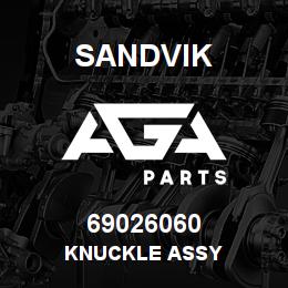 69026060 Sandvik KNUCKLE ASSY | AGA Parts