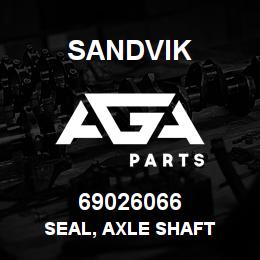 69026066 Sandvik SEAL, AXLE SHAFT | AGA Parts