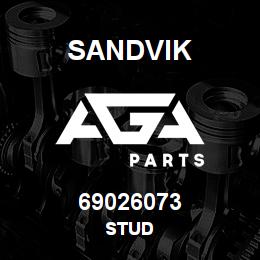 69026073 Sandvik STUD | AGA Parts