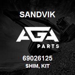 69026125 Sandvik SHIM, KIT | AGA Parts
