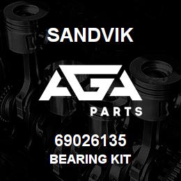69026135 Sandvik BEARING KIT | AGA Parts