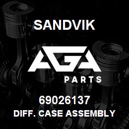 69026137 Sandvik DIFF. CASE ASSEMBLY | AGA Parts