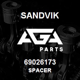 69026173 Sandvik SPACER | AGA Parts