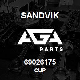 69026175 Sandvik CUP | AGA Parts