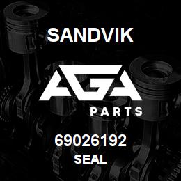 69026192 Sandvik SEAL | AGA Parts