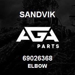 69026368 Sandvik ELBOW | AGA Parts