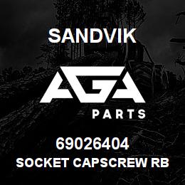 69026404 Sandvik SOCKET CAPSCREW RB | AGA Parts