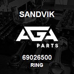 69026500 Sandvik RING | AGA Parts