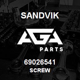 69026541 Sandvik SCREW | AGA Parts