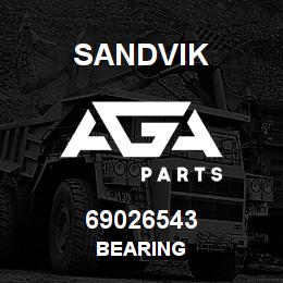 69026543 Sandvik BEARING | AGA Parts