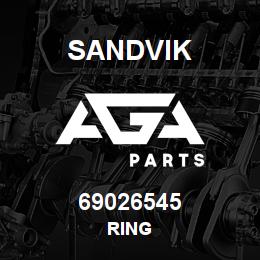 69026545 Sandvik RING | AGA Parts