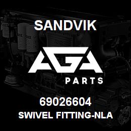 69026604 Sandvik SWIVEL FITTING-NLA | AGA Parts