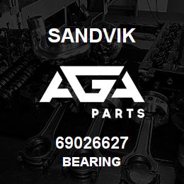 69026627 Sandvik BEARING | AGA Parts
