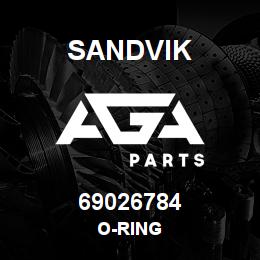 69026784 Sandvik O-RING | AGA Parts
