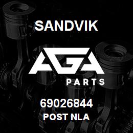 69026844 Sandvik POST NLA | AGA Parts