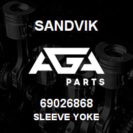 69026868 Sandvik SLEEVE YOKE | AGA Parts