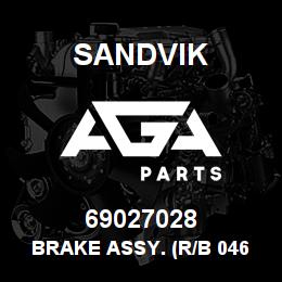 69027028 Sandvik BRAKE ASSY. (R/B 04699843) RB | AGA Parts