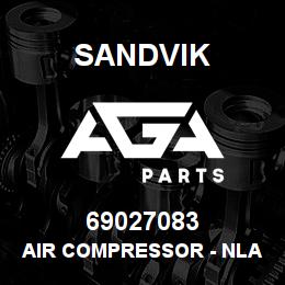 69027083 Sandvik AIR COMPRESSOR - NLA - WAGNER T-TEXT | AGA Parts
