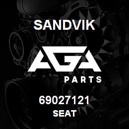 69027121 Sandvik SEAT | AGA Parts