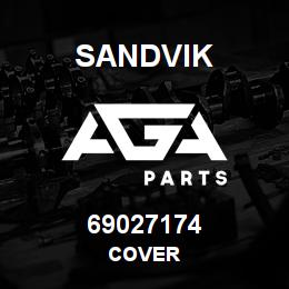 69027174 Sandvik COVER | AGA Parts