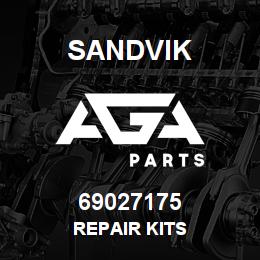 69027175 Sandvik REPAIR KITS | AGA Parts