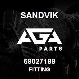 69027188 Sandvik FITTING | AGA Parts