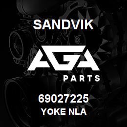 69027225 Sandvik YOKE NLA | AGA Parts