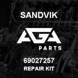 69027257 Sandvik REPAIR KIT | AGA Parts