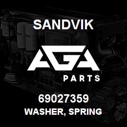 69027359 Sandvik WASHER, SPRING | AGA Parts