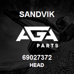 69027372 Sandvik HEAD | AGA Parts