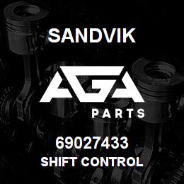69027433 Sandvik SHIFT CONTROL | AGA Parts