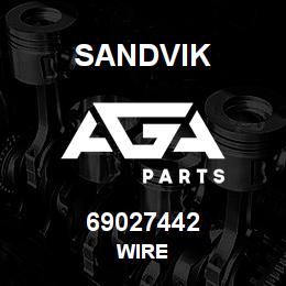 69027442 Sandvik WIRE | AGA Parts