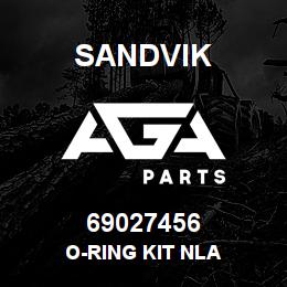 69027456 Sandvik O-RING KIT NLA | AGA Parts