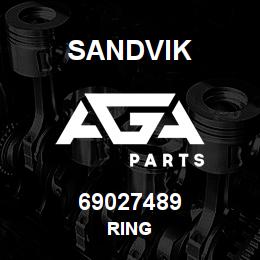 69027489 Sandvik RING | AGA Parts