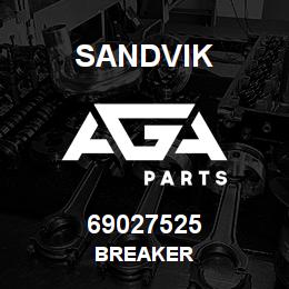 69027525 Sandvik BREAKER | AGA Parts
