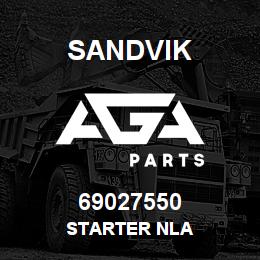 69027550 Sandvik STARTER NLA | AGA Parts