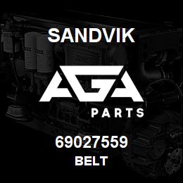 69027559 Sandvik BELT | AGA Parts