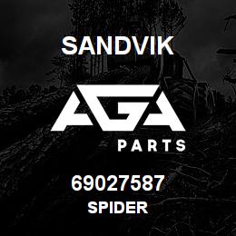 69027587 Sandvik SPIDER | AGA Parts